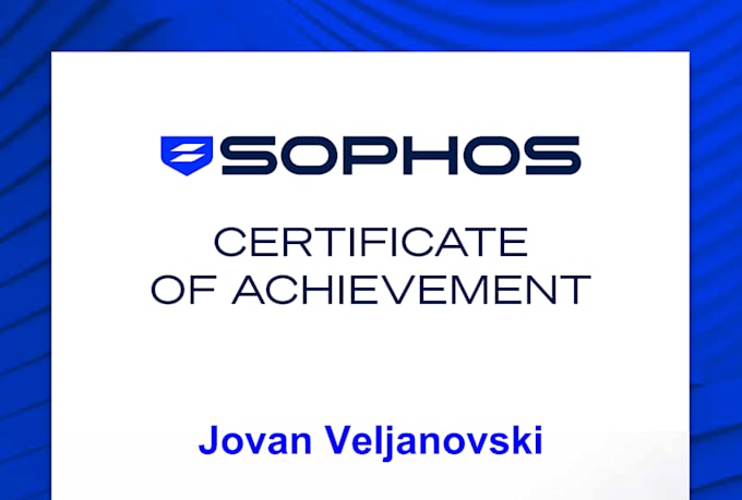 do sophos products setup, troubleshoot or upgrade